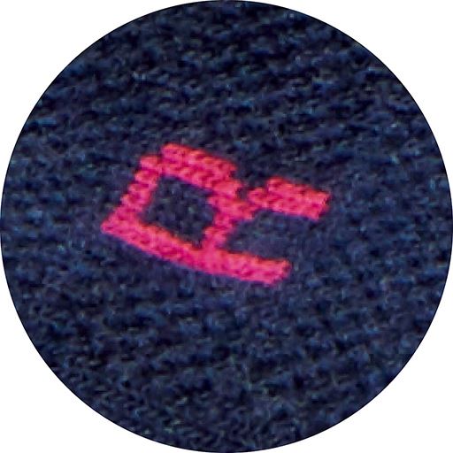 ネイビー系とグレー系は小指の近くに右(R)、左(L)のマーク入り