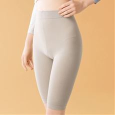 パイル裏起毛レギンス・5～4分丈(130デニール相当)(サーポート感強め)(日本製)