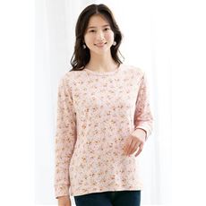 綿100%クルーネック長袖Tシャツ