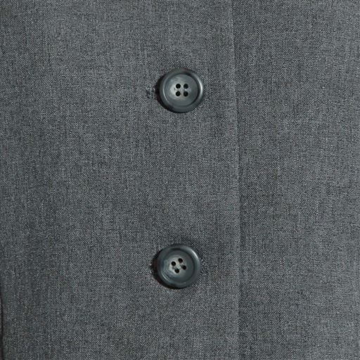 グレー ボタンアップ