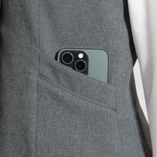 グレー ポケット