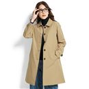 ライナー付きステンカラーコート