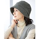 小顔に見えるバスククロッシェ帽子