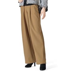 裏起毛ストレッチワイドパンツ