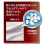 肌側はシルクを使用。