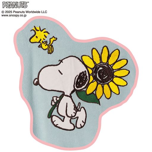 立体的な刺しゅうがキュート