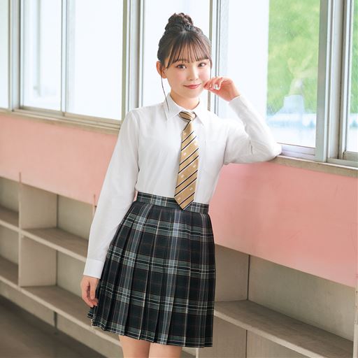 グレー<br>モデル身長:160cm<br>47cm丈着用