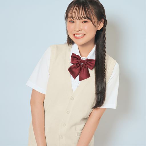 オフホワイト<br>モデル身長:160cm<br>Mサイズ着用