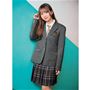 グレー<br>モデル身長:156cm<br>コーディネート例