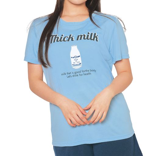 ミルク柄Tシャツ