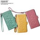 スヌーピー　本牛革スマホカバー