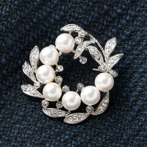 桂由美監修 シェルパールブローチ