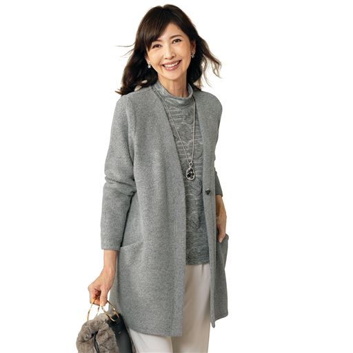 起毛カットソーアンサンブル