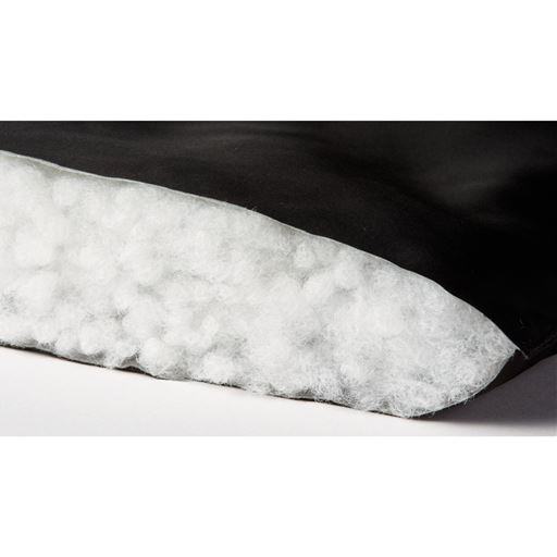 つぶ状の中わたが空気を含み暖かさをキープ