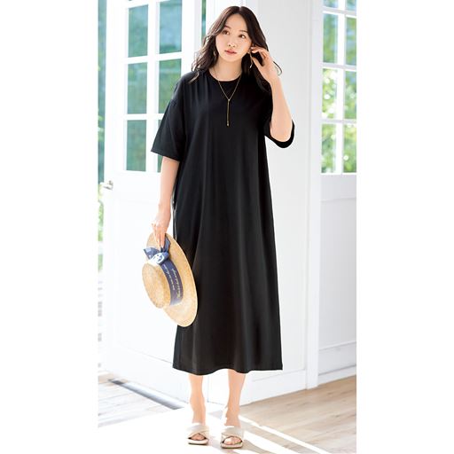 ブラックコーディネート例