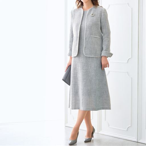 ツイード コーディネート例