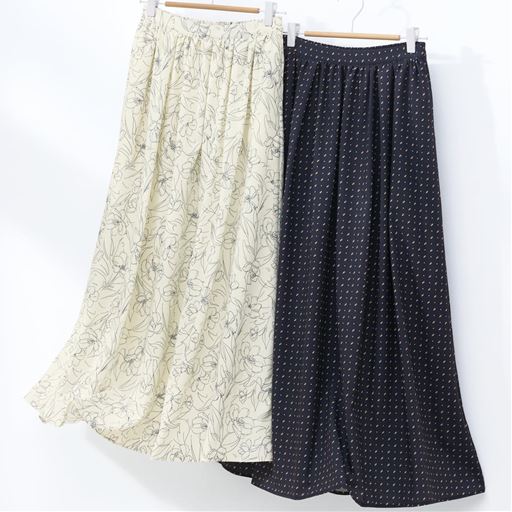 (左から)ホワイト系、ネイビー系<br>※ホワイト系の販売はございません。