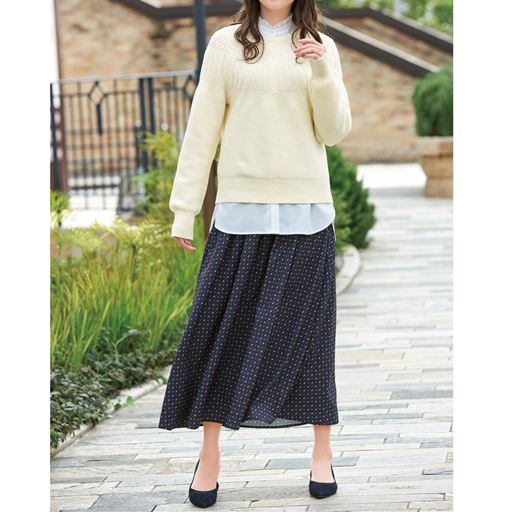 ネイビー系 コーディネート例