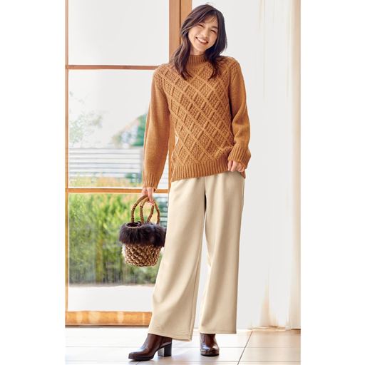 アイボリー コーディネート例