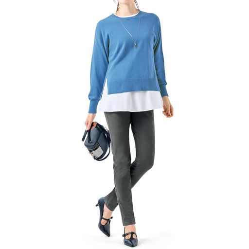 クラウドブルー コーディネート例