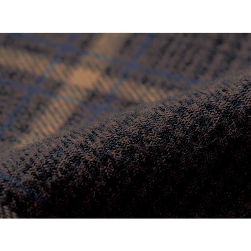 起毛感があり、ふんわりあたたかみのある肌ざわり。