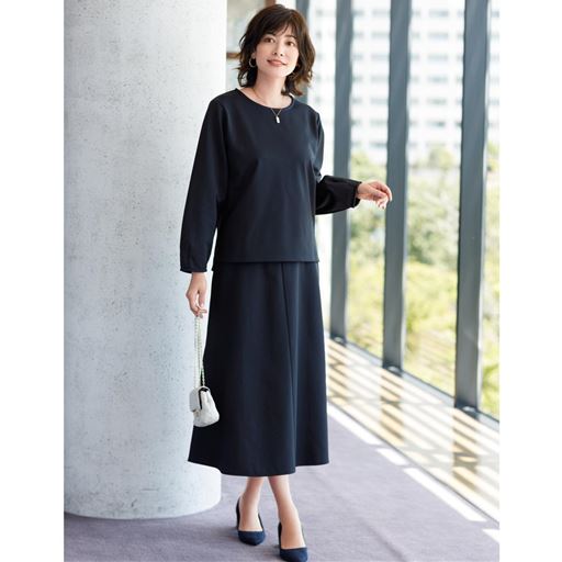 ネイビー コーディネート例