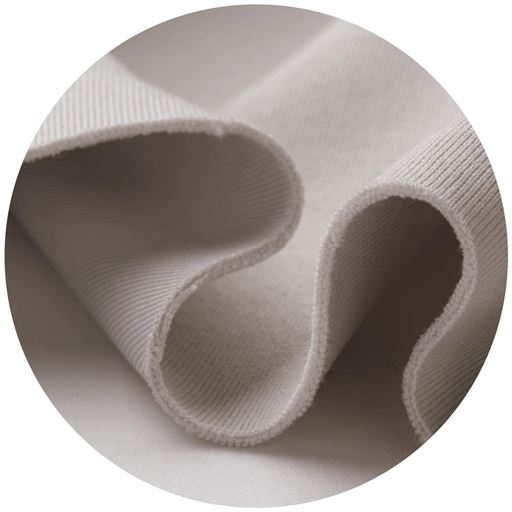 グレージュ 生地拡大