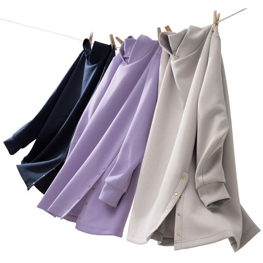 (左から)ネイビー、ラベンダー、グレージュ