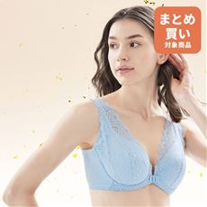 脇すっきりブラ(ソフトワイヤー入り・フロントホック・フルカップ)