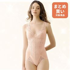 着やせ美人ボディスーツ(ミディアムタイプ・ソフトワイヤー入り)