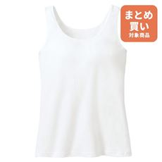 スポーツブラ内蔵タンクトップ(重ね着いらず)(ふわふわカップ)(スポブラ)