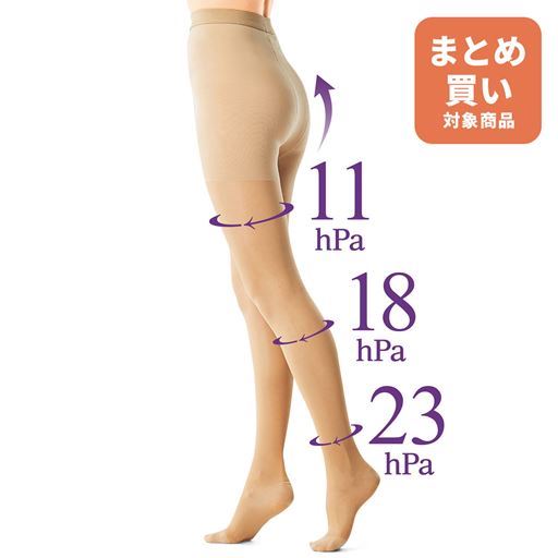 弾性着圧パンティストッキング・1足売り(ハードタイプ)(日本製)