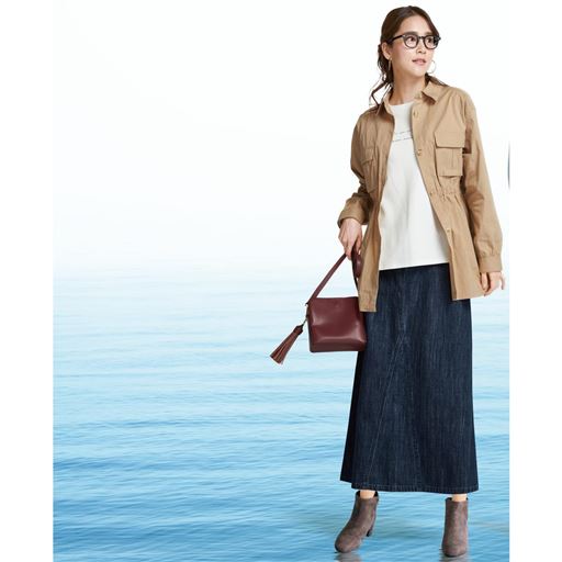 インディゴ コーディネート例