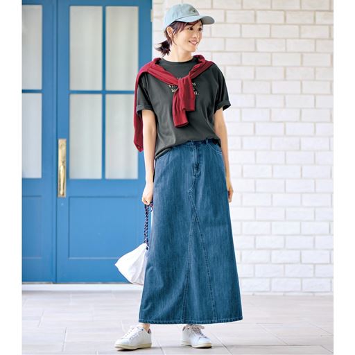 フェードブルー コーディネート例