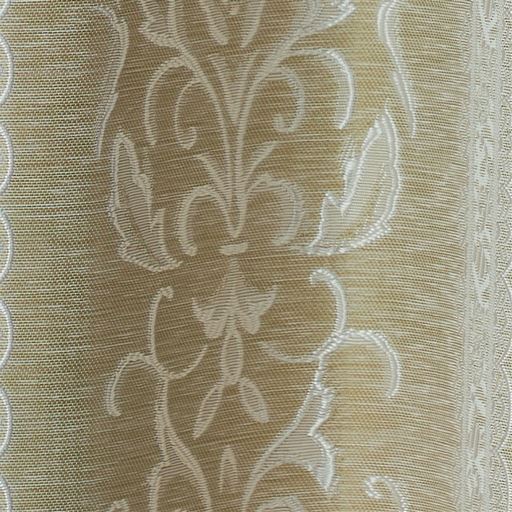 生地拡大(ライムグリーン)<br>エレガントなオーナメント柄。