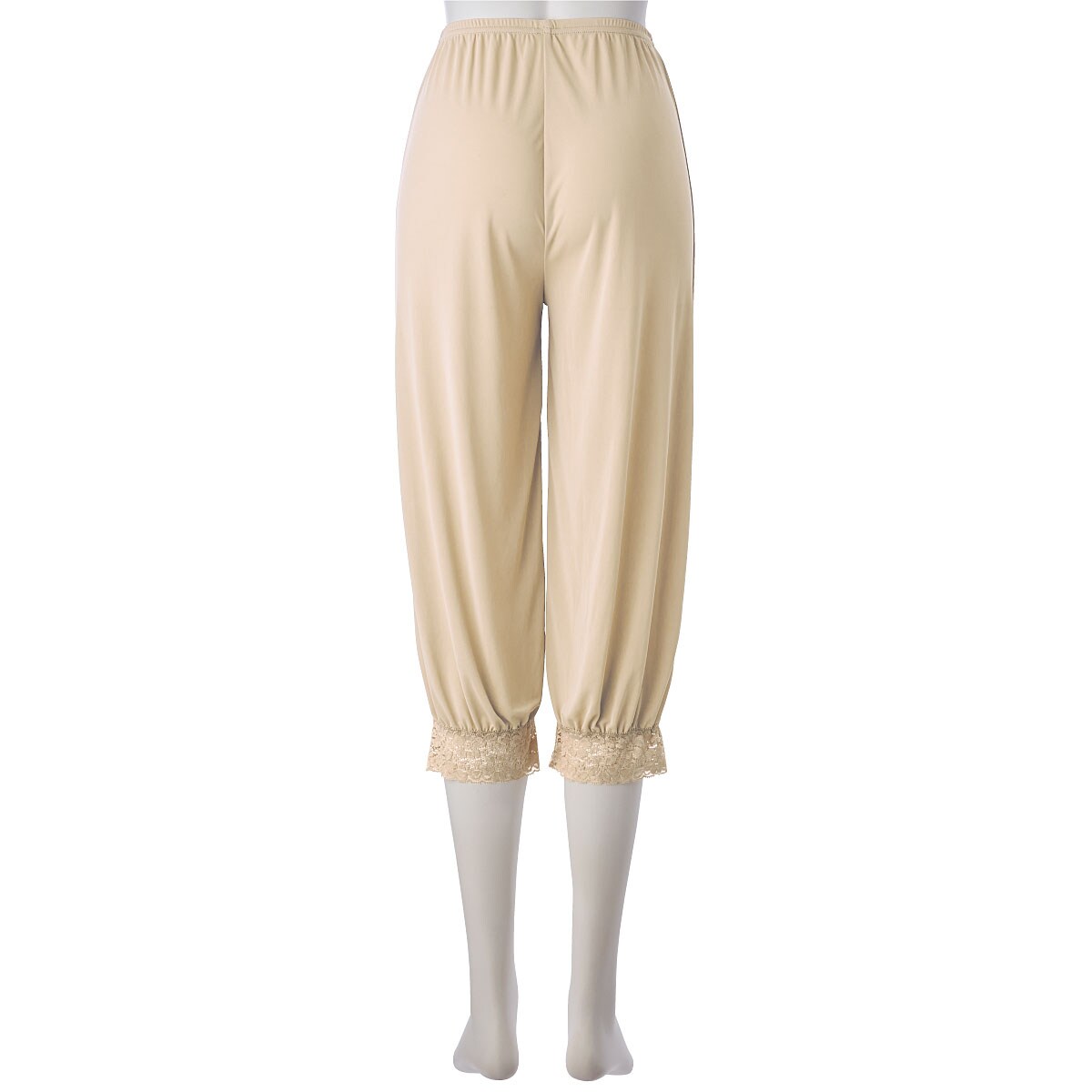 ロールアップできるロングキュロットペチコート(吸汗速乾