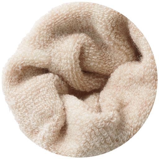 肌側総裏パイルでふんわり。