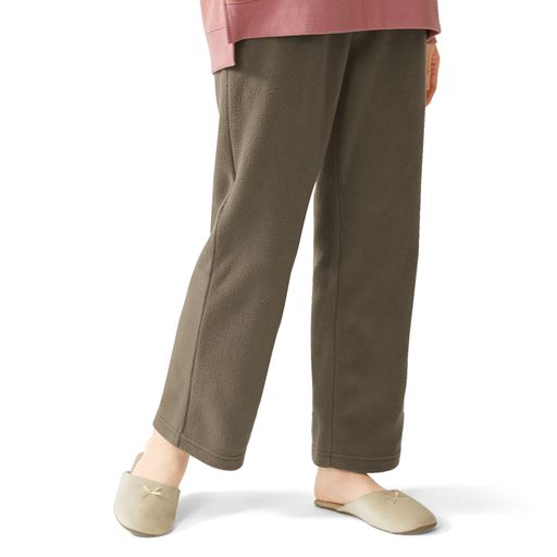 あったか裏綿フリースパンツ(お肌に優しい)