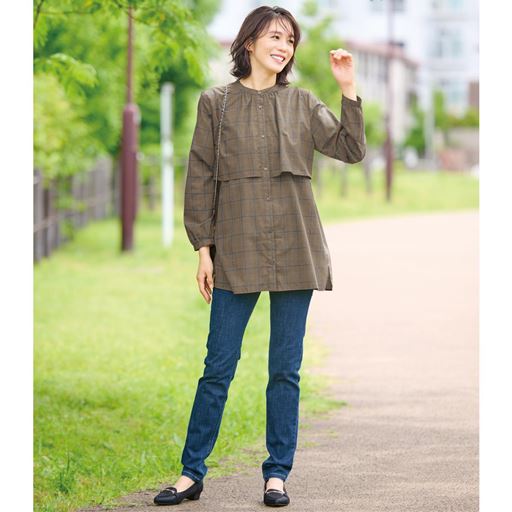 インディゴ コーディネート例