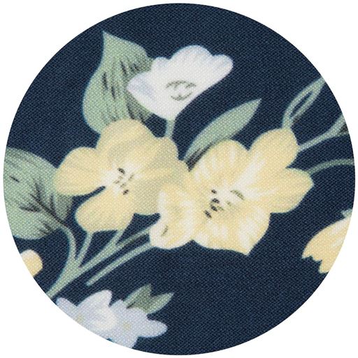 ネイビー系 生地拡大