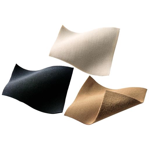 ハリ感がありはき心地の良いダブルクロス素材。裏起毛であったか