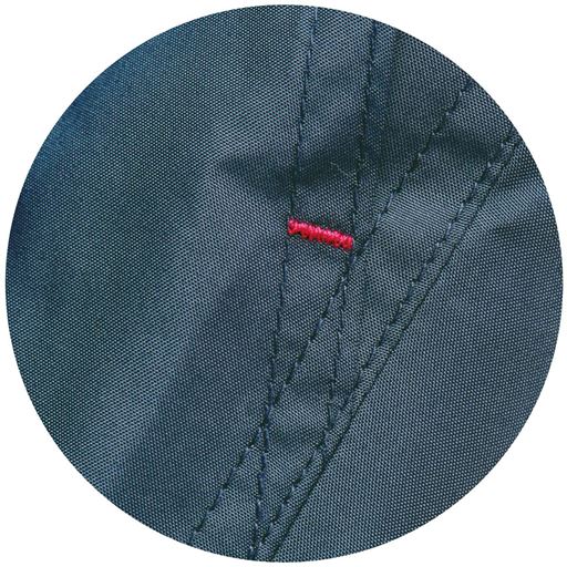 ネイビー(裏シャギー:チャコールグレー) 生地拡大