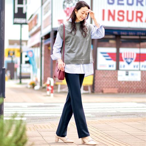 グレー コーディネート例