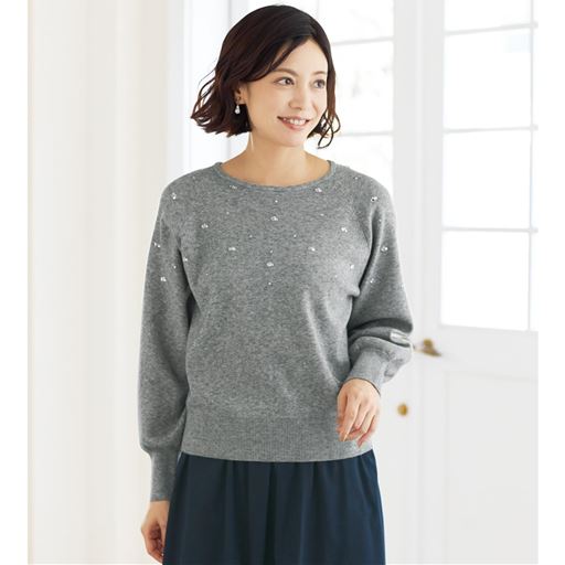 ライトグレー(杢調)