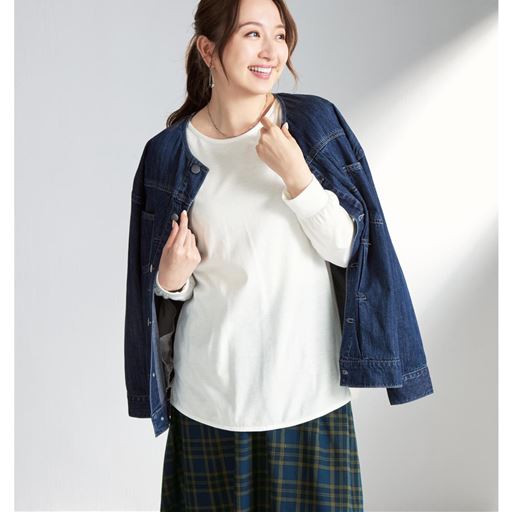 Tシャツのみ コーディネート例