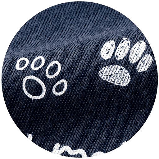 ネイビー 生地拡大