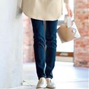 美シルエットスキニーデニムパンツ