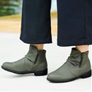 パンジー　がばっと開くショートブーツ（４６３４）