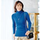 タートルネックプルオーバー