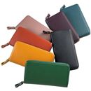 日本製　豊岡工房　牛革　コインが分けられる長財布